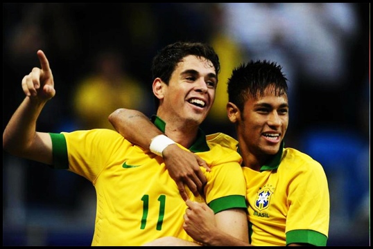 Oscar e Neymar